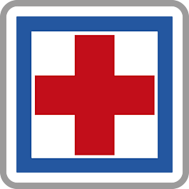 Panneau carré poste de secours 350 Ecolign CE1 cl1 - NADIA SIGNALISATION - CAR350E1CE1