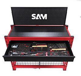ÉTABLI 150 OUTILS D'APPOINT MÉCANIQUE ULTRA COMPACT SAM OUTILLAGE -  CPP-150-ET