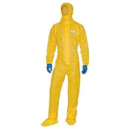 COMBINAISON JETABLE AVEC CAGOULE DELTACHEM - TYPE 3B - COUTURES ÉTANCHÉES DELTA PLUS - DT300