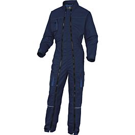 Combinaison double zips. Taille élastiquée. 10 poches dont 1 mètre. DELTA PLUS - M2CZ2BM