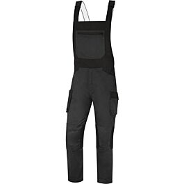 SALOPETTE DE TRAVAIL DELTA PLUS MACH2 M2SA3 GRIS/GRIS - M2SA3GG0 - M2SA3GGTM