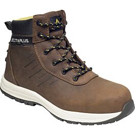 Chaussure haute de sécurité marron DELTA PLUS S3S SR SAGA2 - SAGA2S3SMA