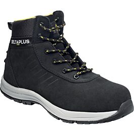 Chaussure haute de sécurité noire DELTA PLUS S3S SR SAGA2 - SAGA2S3SNO