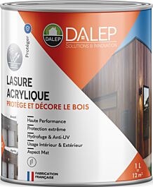 Protection Extrême LASURE ACRYLIQUE CHÊNE CLAIR - Pot 1 L DALEP - 1.03.0038.01