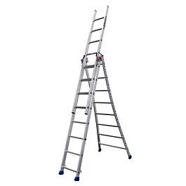 Échelle transformable 3 plans T3 3x8 bx - DUARIB - 610308