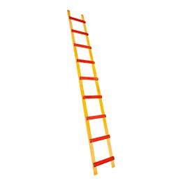 Échelle de toit bois - Écart 33 cm Longueur 4 m - DUARIB - 682112