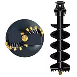 VRILLE RC11 1000MM MFT pour tarière hydraulique mini pelle - RC111000MM MFT