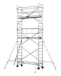 Echafaudage roulant acier DUARIB ROLLSTAR 254 hauteur travail 4m90- 8325032