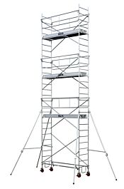 Echafaudage roulant acier DUARIB ROLLSTAR 254 hauteur travail 10m00- 8325082