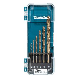 COFFRET 6 FORETS METAL HSS-CO MAKITA - D75758