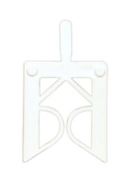 CALE FOURCHETTE - 33 x 40 x 4 mm x 1000 pcs - EDMA - 185455