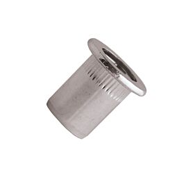 écrou cranté à inox A2 à tête plate à M5x13mm - SCELL-IT - EX-9460130530