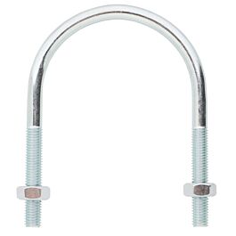10 étriers supports de tuyauteries industrielles - écrous montés - 34mm - SCELL-IT - ETRIER08X13