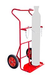 Diable 250 kg 2 bouteilles assisté roues caoutchouc FIMM - 810009646