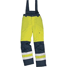 PANTALON CHAUD HAUTE VISIBILITÉ JAUNE ENDUIT PU - DELTA PLUS - FARGO - FARGOHVJA0