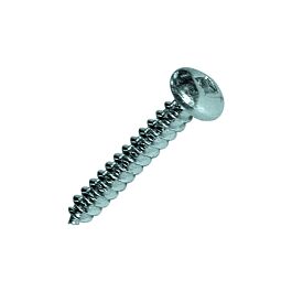 500 vis à tôle acier zingué blanc - tête hexagonale fendue - Ø3,9x16mm - SCELL-IT - FCQ39016