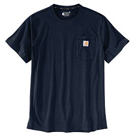 T-shirt Force Flex Pocket Manches Courtes Bleu - I26 - CARHARTT - 104616