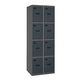 Vestiaire métallique monté 1800x800x500 - Anthracite - SIMON RACK - 8425437104817