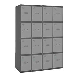 Vestiaire métallique monté 1800x1200x500 - Gris - SIMON RACK - 8425437106330