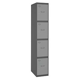 Vestiaire métallique monté 1800x400x500 - Anthracite/Gris - SIMON RACK - 8425437106347