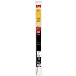 BAGUETTES DE BRASURE 15 % ARGENT Ø 2 MM L 500 MM - LOT DE 5 - EXPRESS - GE215E