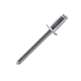 250 rivets standards à aluminium/aluminium à tête plate à Ø4x12mm - SCELL-IT - HD4012