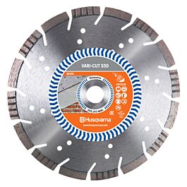DISQUE DIAMANT HUSQVARNA VARI CUT S50 POUR MEULEUSE D'ANGLE Ø 115 MM POUR BRIQUE ET BETON ALÉSAGE 22.2- 579807930