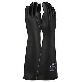 Gants konig-44 caoutchouc de 44 cm noir - UCI - G/KONIG-44