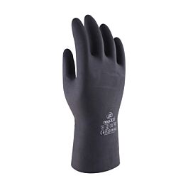 Gants NEO300 néoprène résistant aux produits chimiques noir - Lot de 10 - UCI - G/NEO300/BK