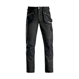 PANTALON SLICK NOIR/NOIR - KAPRIOL