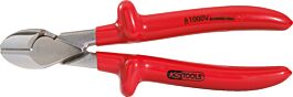Pince coupante diagonale grande capacité isolée, L.180 mm KS TOOLS - 117.1282