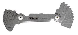 Jauge à filetage métallique, 22pas KS TOOLS - 301.0090