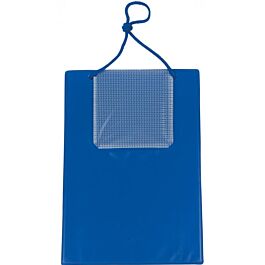 Tablette de fiche de travaux A4 avec sacoche pour clés - Bleue KSTOOLS - 5008095