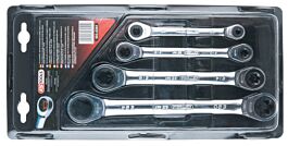Jeu de 4 clés polygonales à cliquet TORX® GEARplus® KS TOOLS - 503.4364