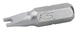 Boîte de 5 embouts de vissage SPANNER®, L.25 mm - 1/4'' - 6 mm KS TOOLS - 911.2914