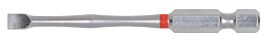 Boite de 5 embouts de vissage à code couleur TORSIONpower®, L. 75 mm - 1/4'' - Fente, 4 mm KS TOOLS - 918.3356