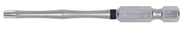 Boite de 5 embouts de vissage à code couleur TORSIONpower®, L. 75 mm - 1/4'' - TORX® percé, T20 KS TOOLS - 918.3661
