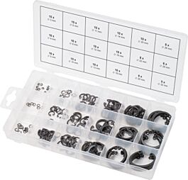 Assortiment de circlips de type interne x180 KS TOOLS - 970.0090