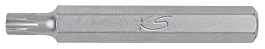 Embout de vissage TORX® percé, L.75 mm - A 10 mm - T50 KS TOOLS - 975.2150
