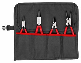 Trousse composée d'un lot de 4 pinces pour circlips (Modèle 44 et 46) KNIPEX - 001956V01