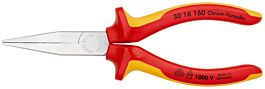 Pince a becs longs 160mm chrome 1000v KNIPEX - 30 16 160