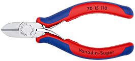 Pince cpte cote 110mm chrome av ressort KNIPEX - 70 15 110