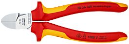 Pince coupante cote 160mm chrome 1000v KNIPEX - 70 26 160