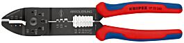 Pince à sertir universelle - 240 mm, sur carte, sous blister - KNIPEX - 97 22 240 SB