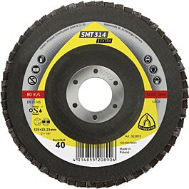 10 Plateaux à lamelles TE EXTRA SMT314 CS355X 40 N GEW 125X22,23 KLINGSPOR - 322815