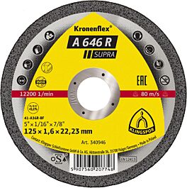 25 Disques à tronçonner KT SUPRA A646R S GER 150X1,6X22,23 KLINGSPOR - 340945