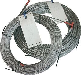 Câble galva d.3 mm, couronne de 100 m CRM 630 kg LEVAC - 1032D100