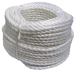 Cordage polypropylène d.22 mm 4 torons rupture 6140 kg couronne 50 m LEVAC - 3010L50