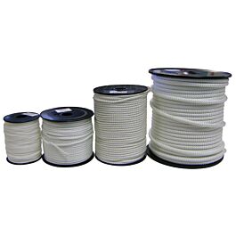 DRISSE POLYAMIDE TRESSÉE D.1 MM CR 35 KG BOBINE DE 200 M LEVAC - 3100AA200