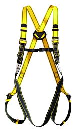 Harnais 2 points dorsal+sternal ss fessiere +réglable cuisses et epaules en361 LEVAC - 3800C